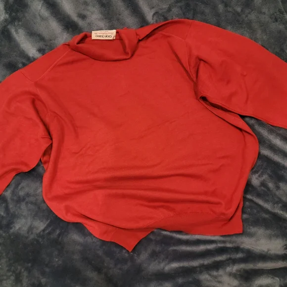 Gran Sasso Orange Sweater